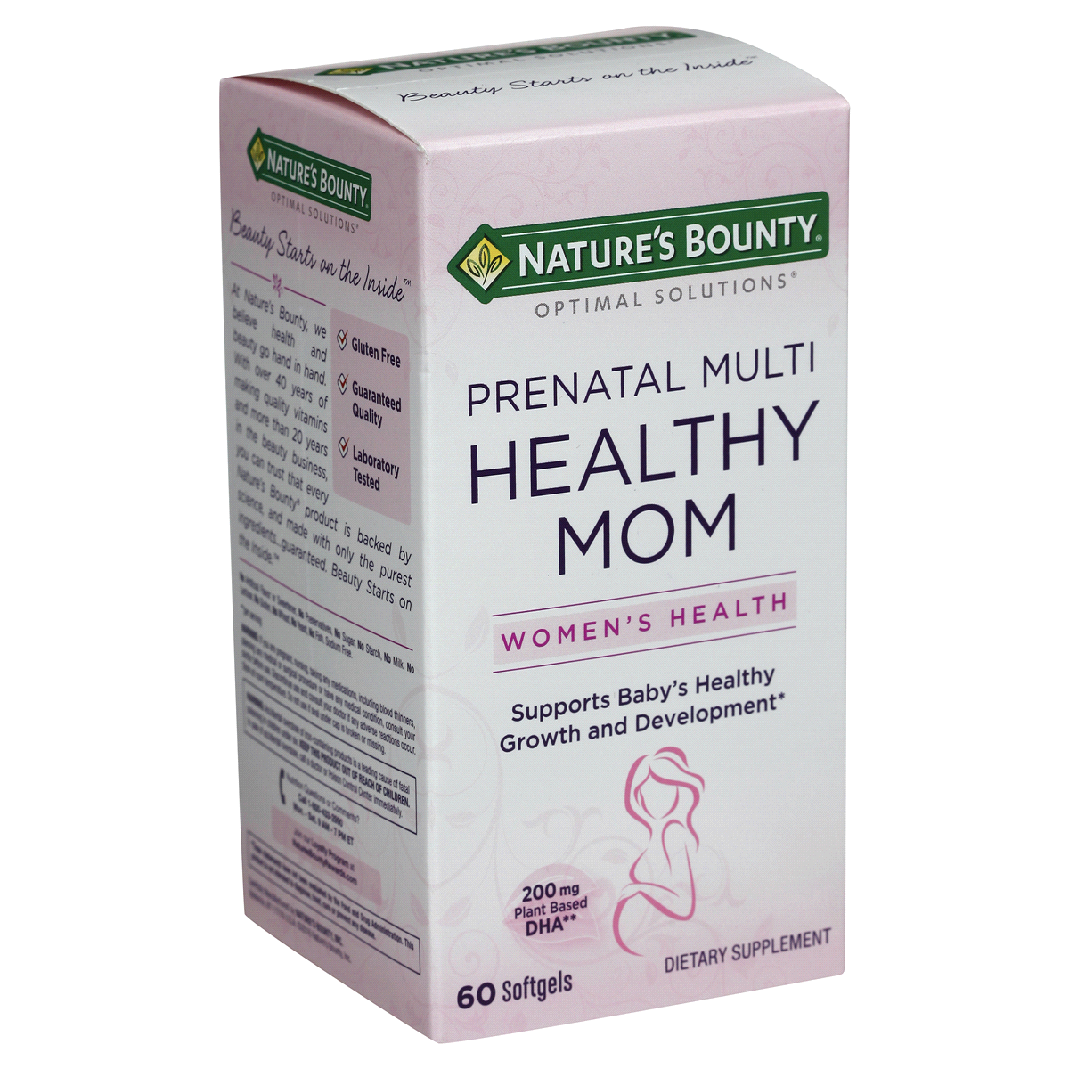 slide 7 of 8, Nature's Bounty Prenatal Multi Healthy Mom Softgels, 60 ct