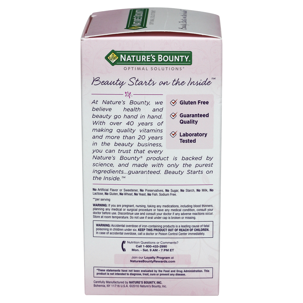 slide 8 of 8, Nature's Bounty Prenatal Multi Healthy Mom Softgels, 60 ct