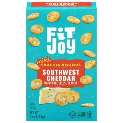 FitJoy Grain Free Pepper Jack Cracker Rounds 8 oz