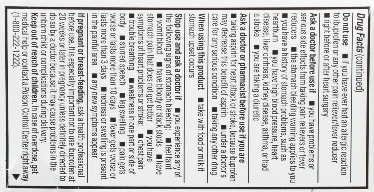 slide 11 of 15, Topcare Med Ibuprofen Tabs, 100 ct