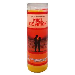 Brilux Miel de Amor Candle - Yellow Wax