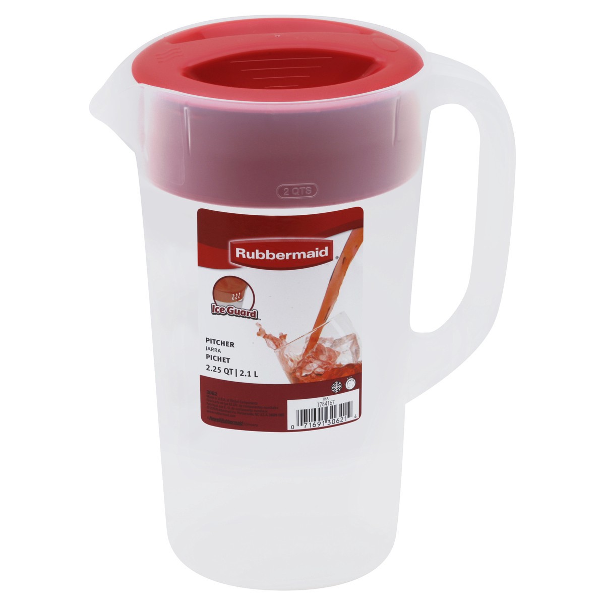 slide 2 of 3, Rubbermaid 2 1/4 Qt Pitcher, 1 ct