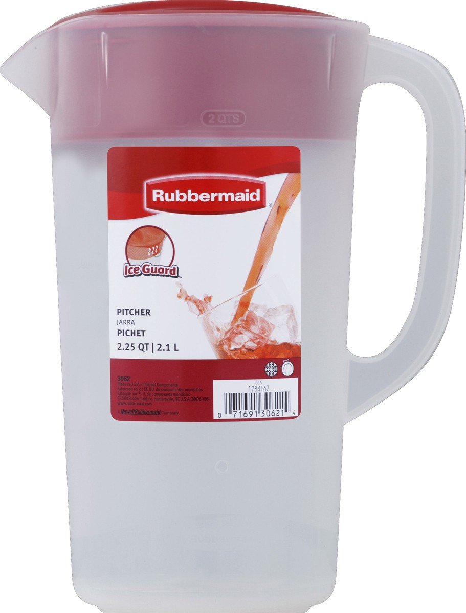 slide 1 of 3, Rubbermaid 2 1/4 Qt Pitcher, 1 ct