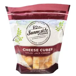 Sunnyside Farms Colby Jack Cheese Cubes