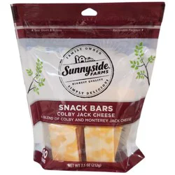 Sunnyside Farms Cheese Snack Bars, Colby Jack