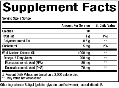 slide 2 of 2, Natural Factors Wild Alaskan Salmon Oil 90 ea, 90 ct