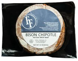 Fossil Farms Bison Chipotle Burger