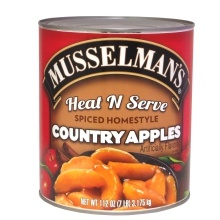 slide 1 of 1, Musselman's Homestyle Sliced Country Spiced Apples, 112 oz