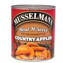 Musselman's Homestyle Sliced Country Spiced Apples - 112 oz