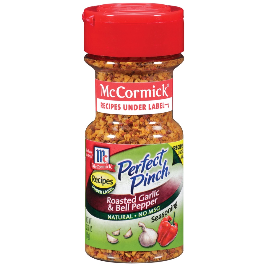 slide 1 of 2, McCormick Seasoning, Roasted Garlic & Bell Pepper, 3.3 oz