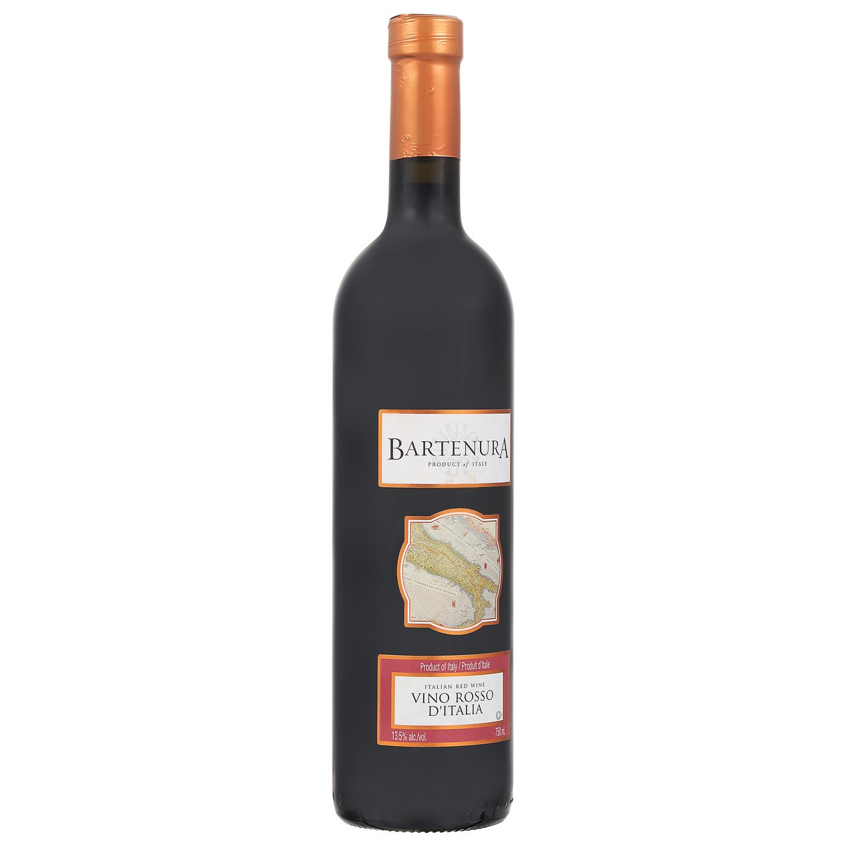 slide 6 of 9, Bartenura Rosso Italiano Red Wine, 750 ml