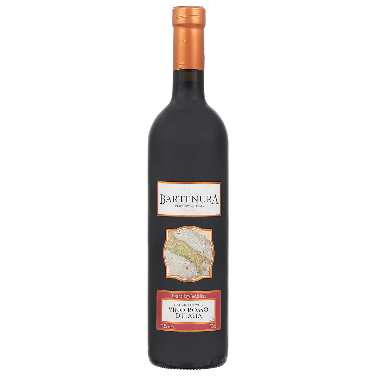 slide 1 of 9, Bartenura Rosso Italiano Red Wine, 750 ml