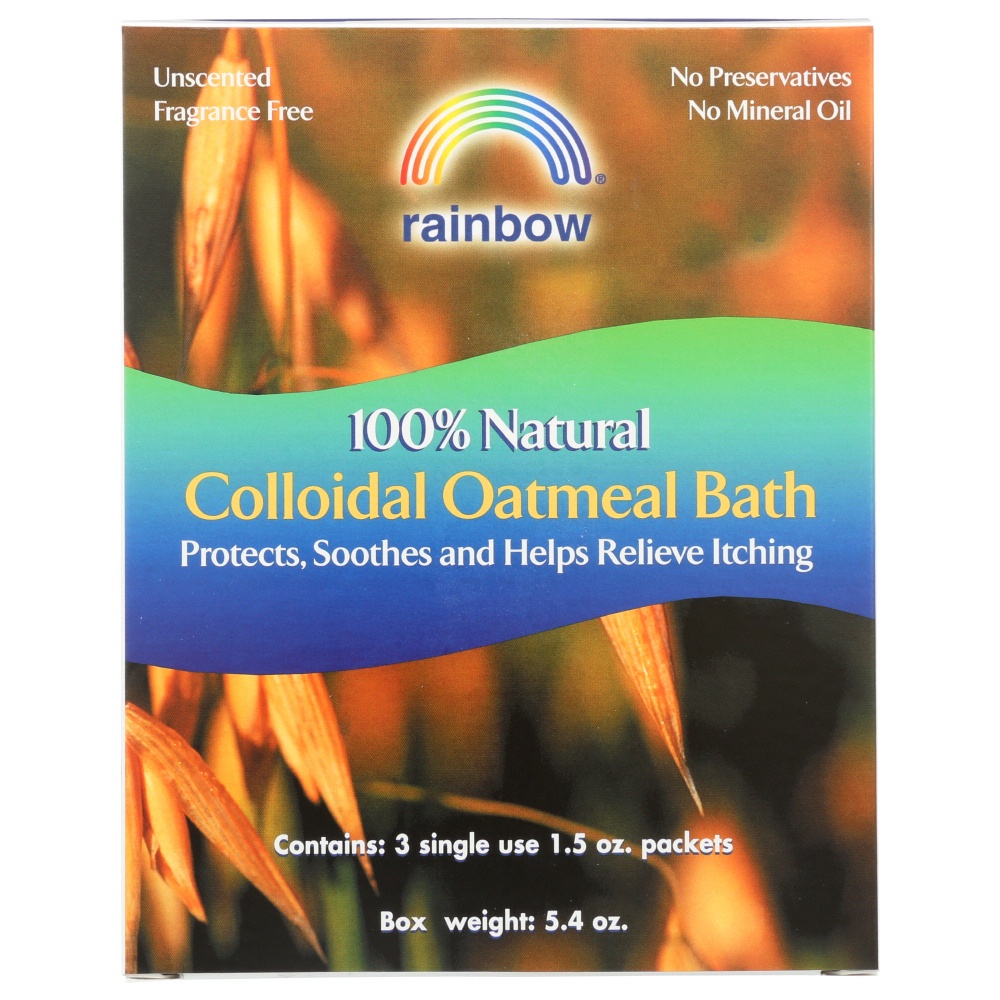 slide 1 of 1, Rainbow Colloidal Oatmeal Bath, 4.5 oz