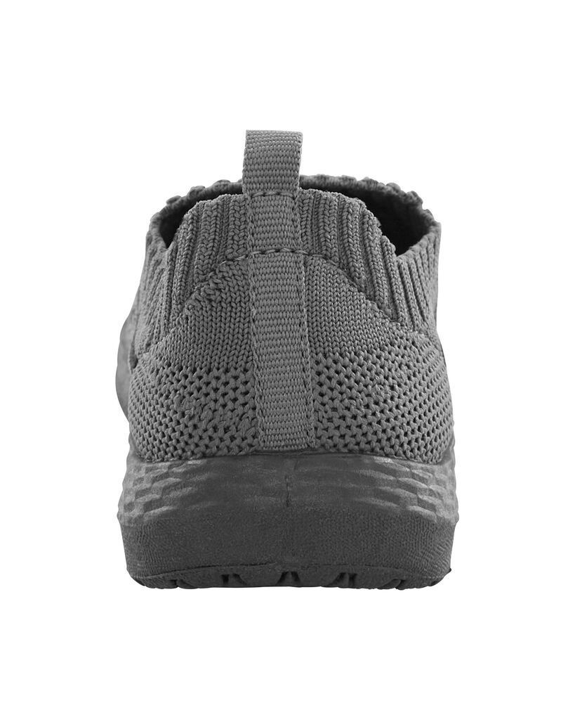 slide 5 of 6, Carter's Toddler Recycled Knit Athletic Sneakers Grey 7, 1 ct