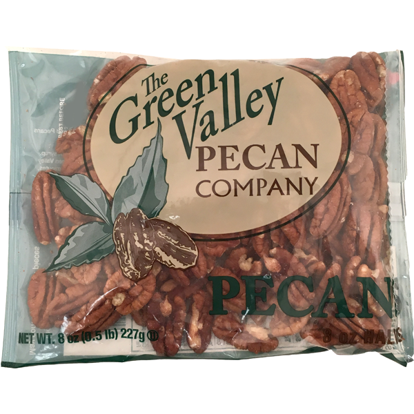 slide 1 of 1, Green Valley Organics Pecans, 8 oz