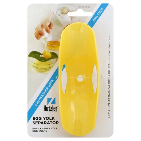 slide 1 of 2, Hutzler Egg Yolk Separator - Yellow, 1 ct