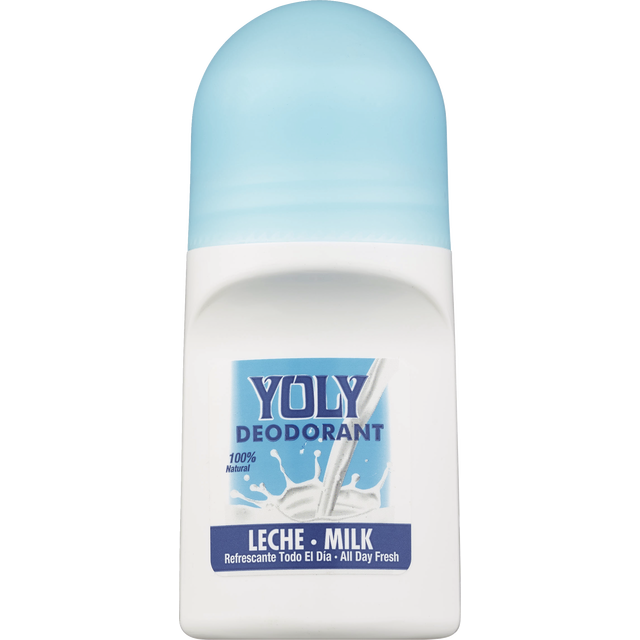 slide 1 of 1, Yoly Milk Roll On Deo, 1 ct