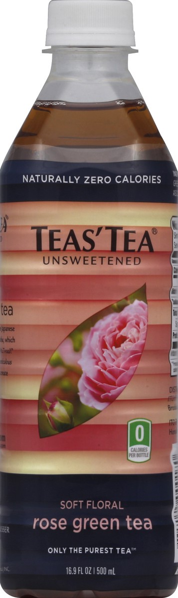 slide 1 of 4, Teas' Tea Green Tea - 16.9 fl oz, 16.9 fl oz