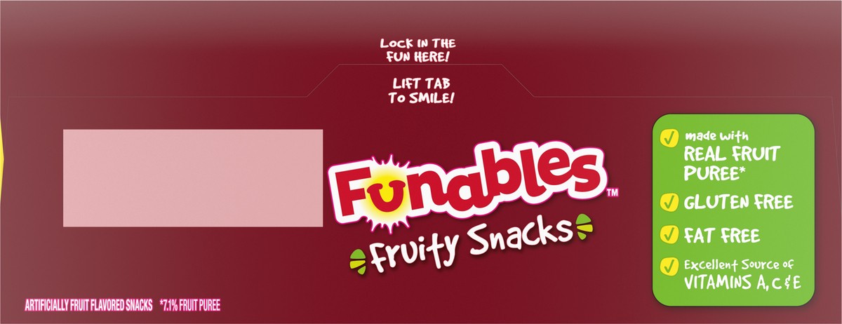 slide 8 of 9, Funables Strawberry Fruity Snacks 22 - 0.8 oz Pouches, 22 ct