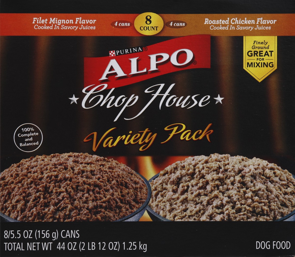 slide 5 of 6, ALPO Mixed Variety Pack Loaf, 44 oz