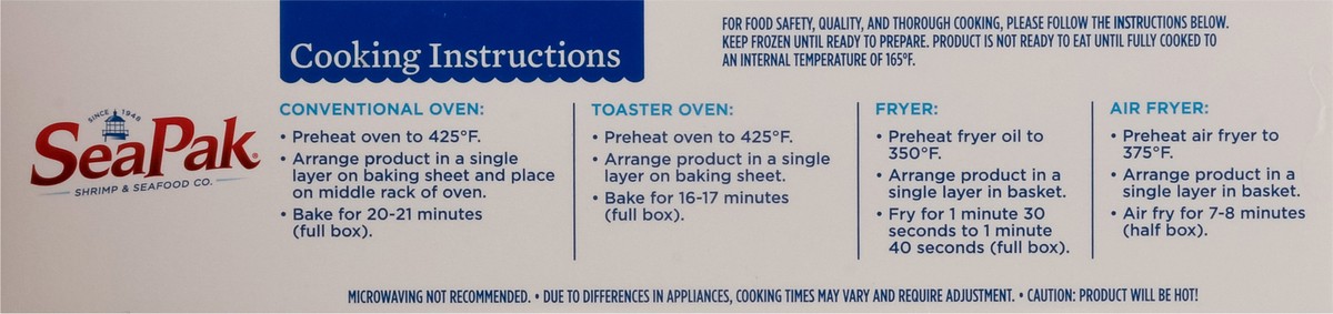 slide 5 of 9, SeaPak Golden Crispy Wild Caught Clam Strips 10 oz, 10 oz