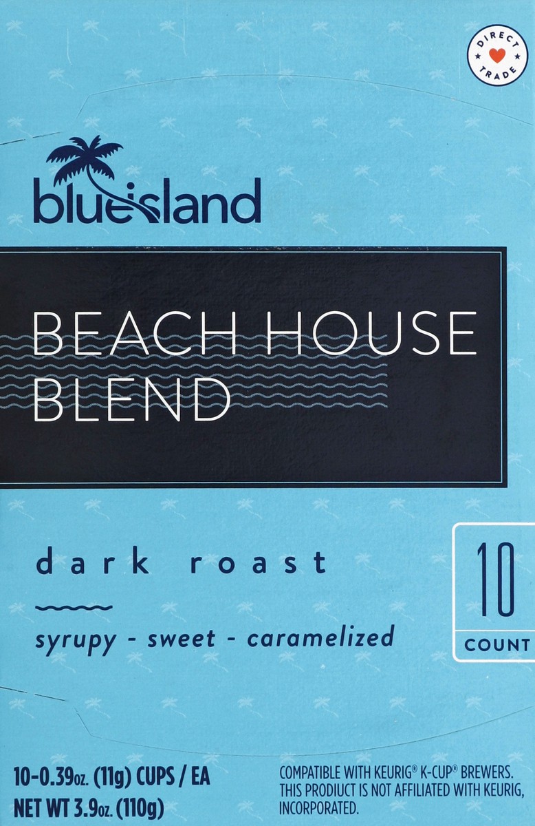 slide 5 of 5, Blue Island Coffee - 10 ct, 10 ct