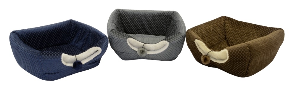 slide 1 of 1, Dallas Manufacturing Small Pet Collapsible Cube Bed - Assorted, 14 in