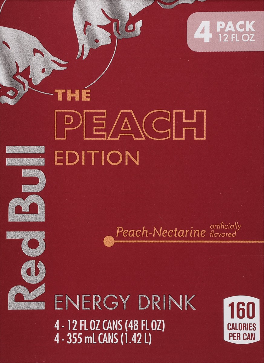 slide 4 of 9, Red Bull Energy Drink, 4 ct