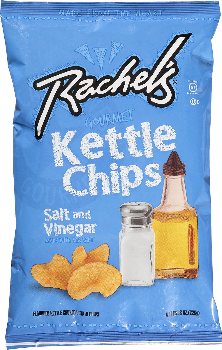 slide 8 of 9, Rachel's Salt And Vinegar Gourmet Kettle Chips Bag, 1 ct