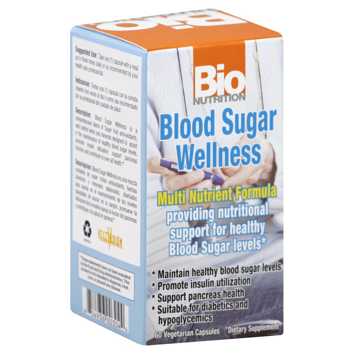 slide 5 of 5, Bio Nutrition Blood Sugar Wellness 60 ea, 60 ct