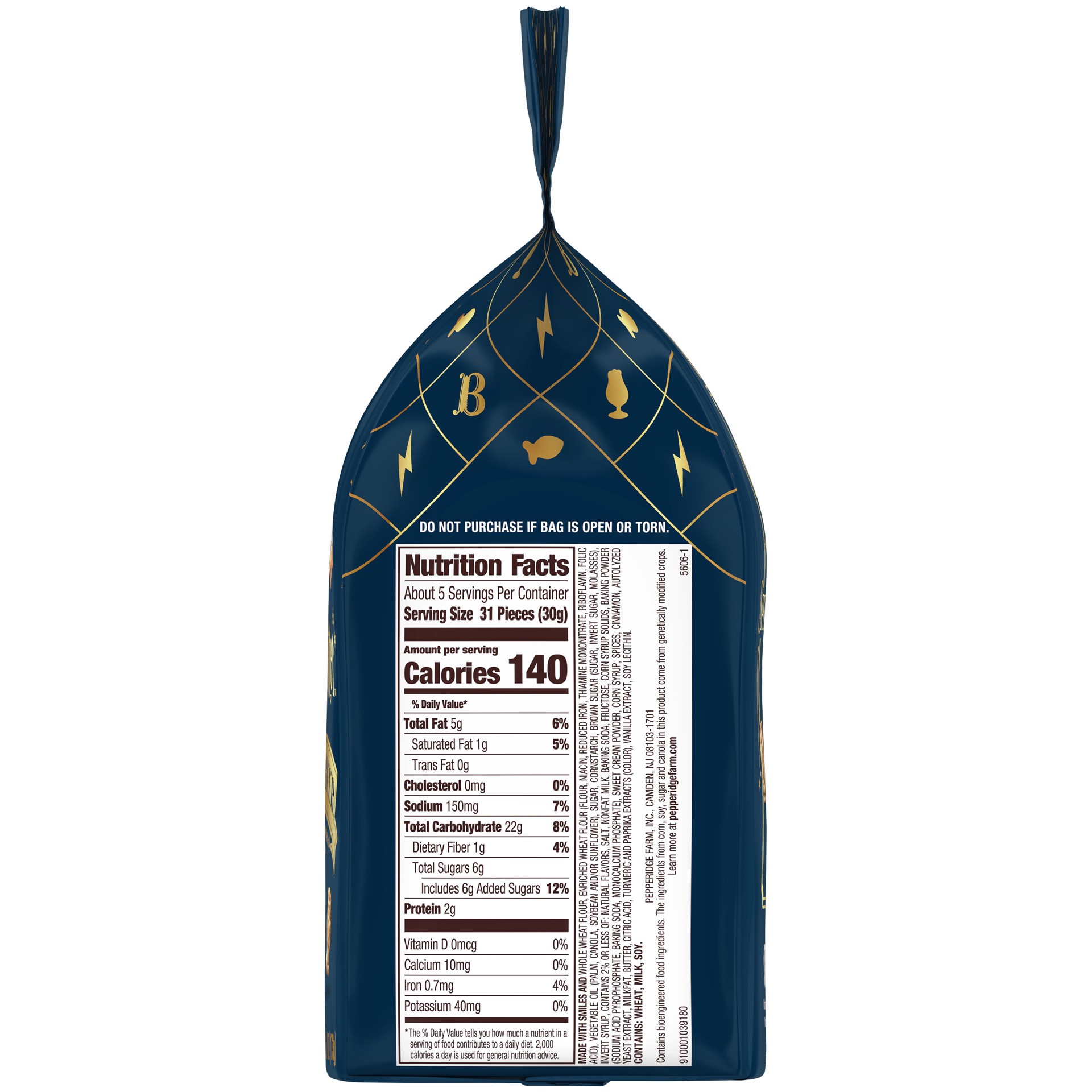 slide 5 of 6, Goldfish Harry Potter™ Butterbeer Butterscotch Flavored Baked Grahams, 6.100 oz