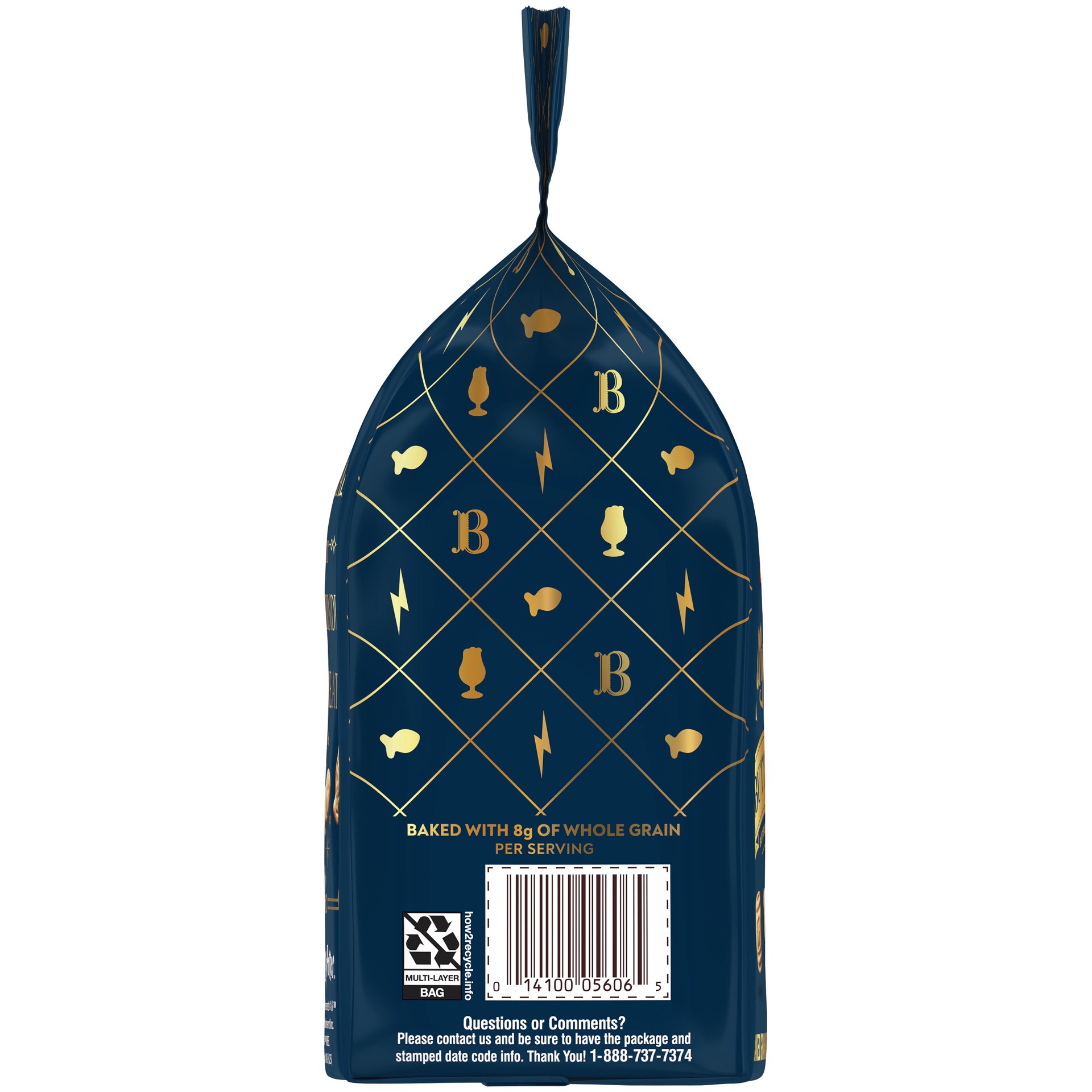 slide 3 of 6, Goldfish Harry Potter™ Butterbeer Butterscotch Flavored Baked Grahams, 6.100 oz