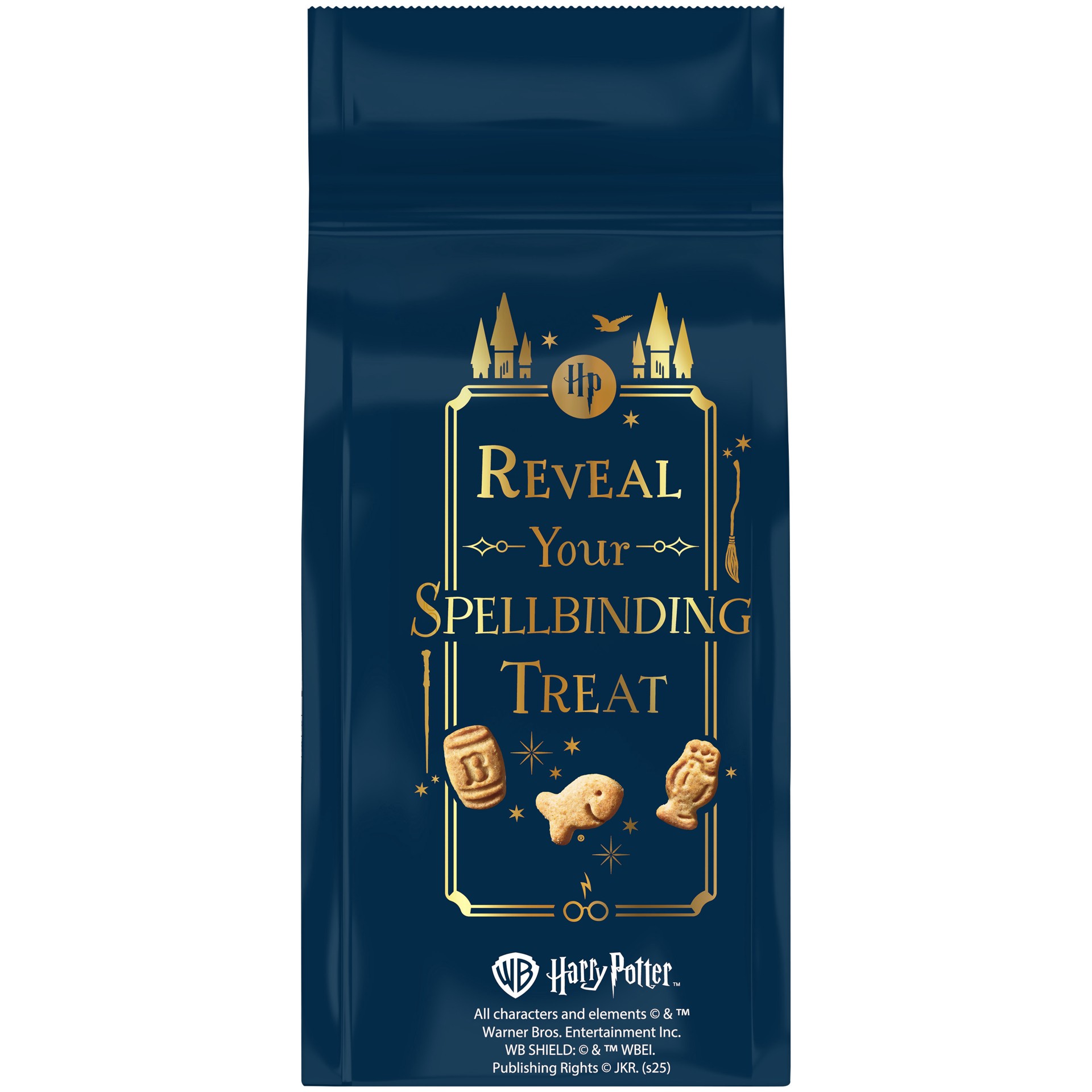 slide 2 of 6, Goldfish Harry Potter™ Butterbeer Butterscotch Flavored Baked Grahams, 6.100 oz