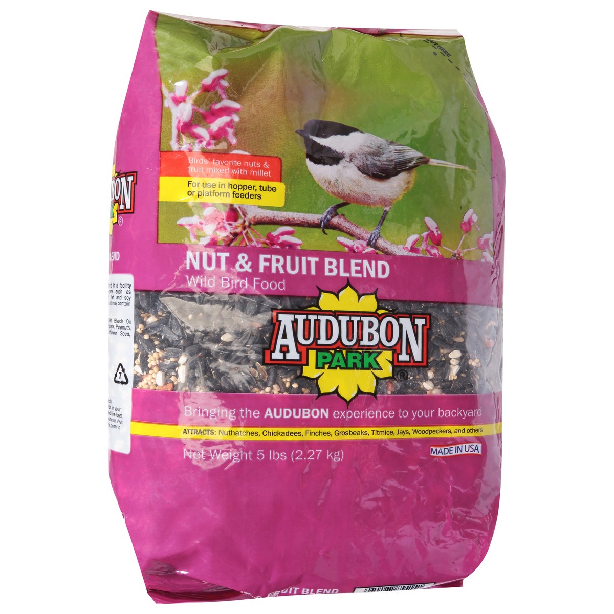 slide 4 of 9, Audubon Park Nut & Fruit Blend Wild Bird Food 5 lb, 5 lb