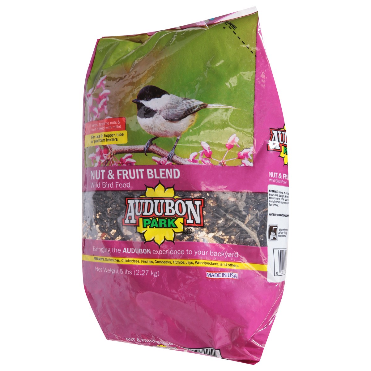 slide 9 of 9, Audubon Park Nut & Fruit Blend Wild Bird Food 5 lb, 5 lb