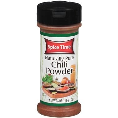 slide 1 of 1, Spice Time Chili Powder, 4 oz