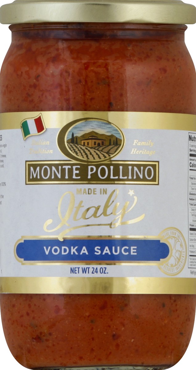 slide 1 of 1, Monte Pollino Vodka Sauce 24 oz, 