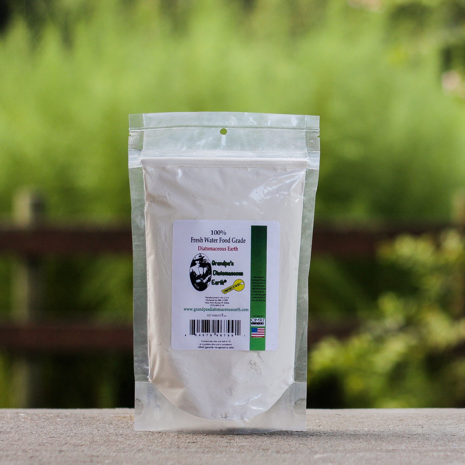 slide 2 of 7, Grandpa's Diatomaceous Earth Earth Dispenser, 3.4 oz