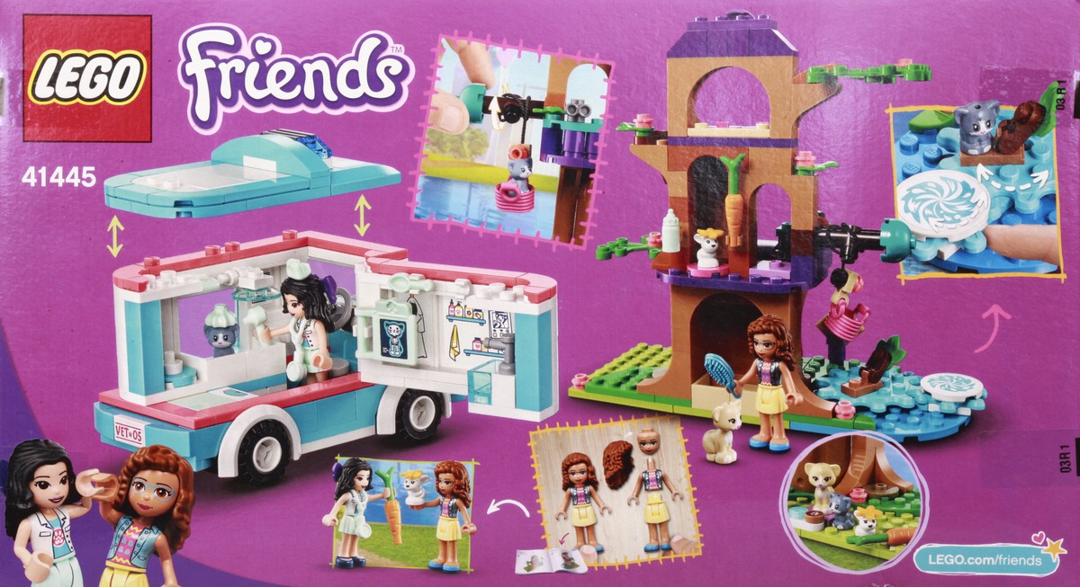 slide 6 of 9, LEGO Friends 6+ 304 Pieces Vet Clinic Ambulance Building Toy 1 ea, 1 ct