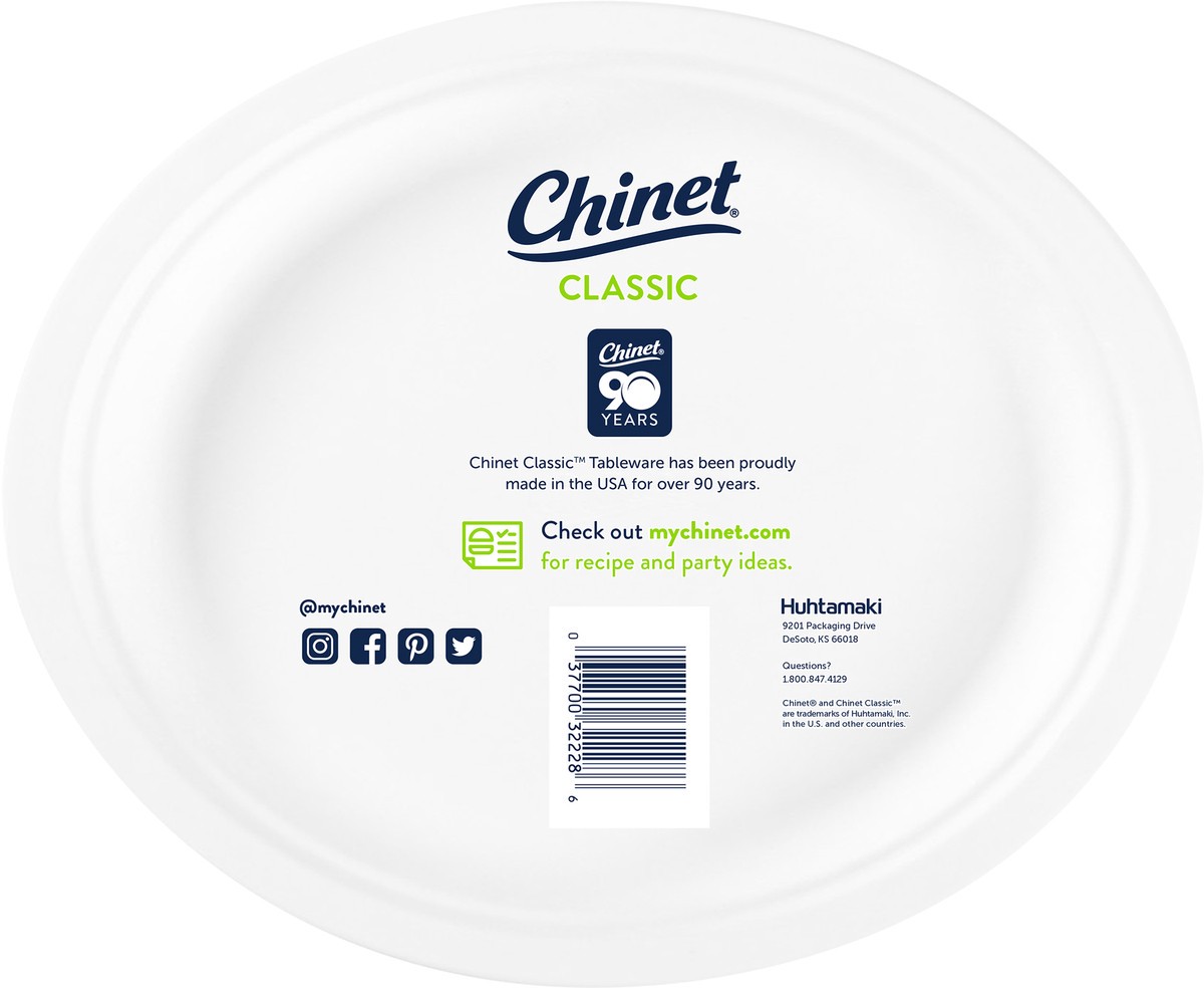 slide 4 of 5, Chinet Classic Platter 12 5/8\" x 10\" - 24ct, 24 ct