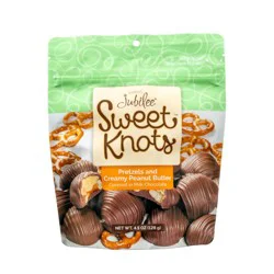 Sweet Jubilee Sweet Knots Pretzels and Creamy Peanut Butter