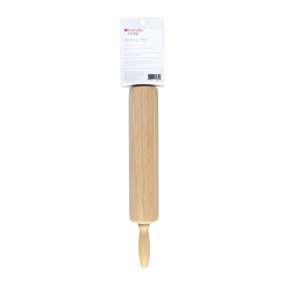 slide 2 of 3, Everyday Living Premium Rolling Pin, 1 ct