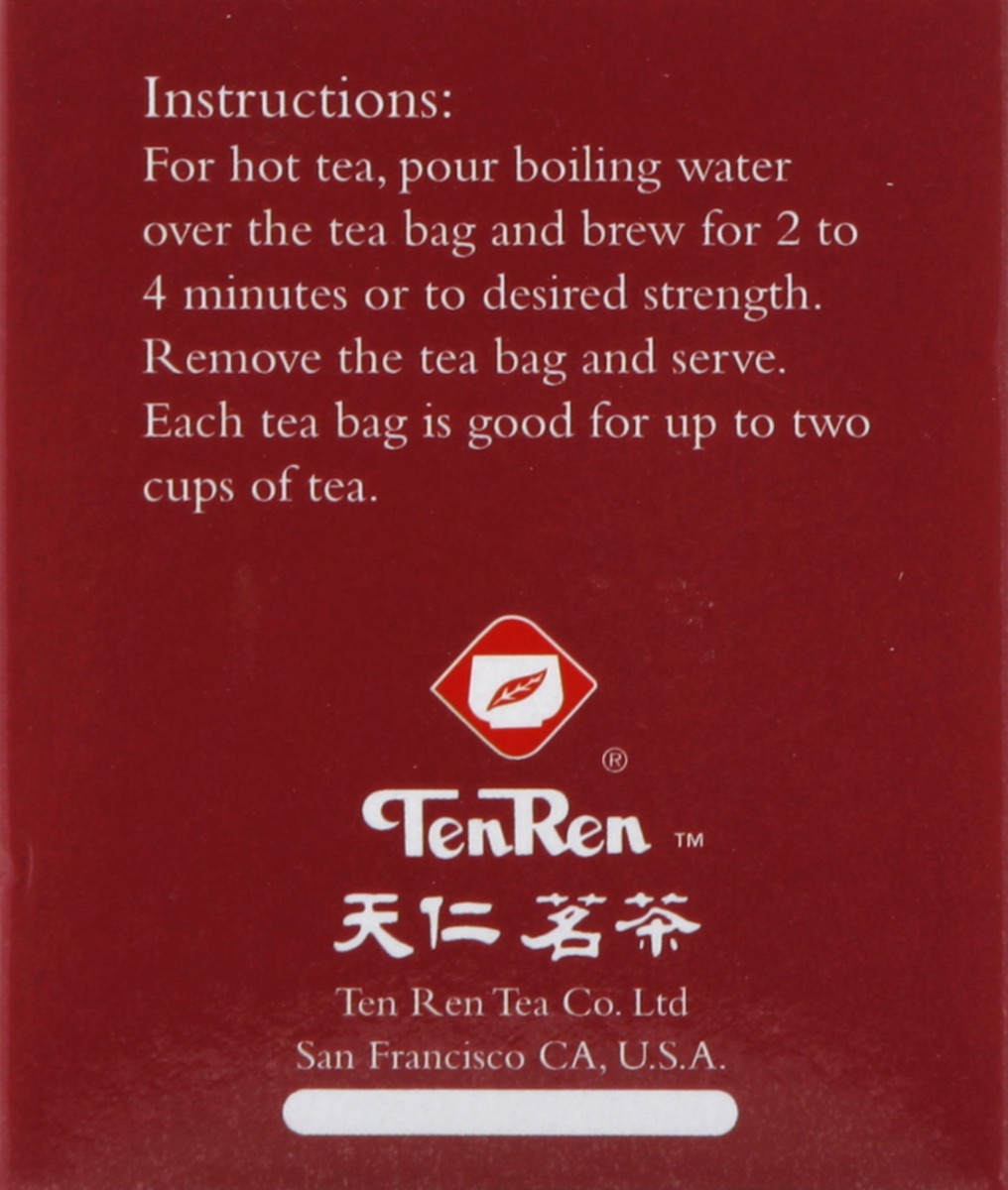 slide 5 of 5, Ten Ren Tea - 20 ct, 20 ct