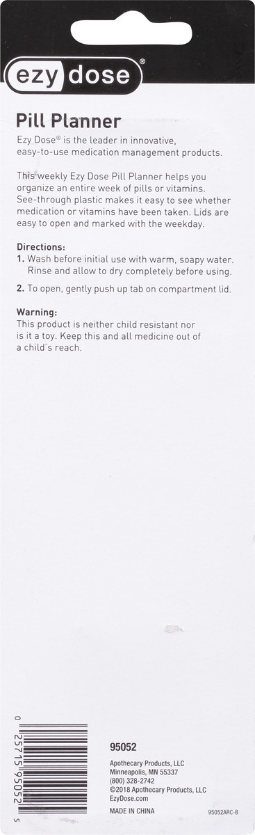 slide 3 of 11, EZY Dose Apothecary Ezy Dose Pill Reminder 1 Ea, 1 ct