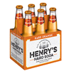 slide 10 of 13, Henry's Hard Soda Hard Orange Henry's Hard Soda Orange, 6 Pack, 12 fl. oz. Bottles, 4.2% ABV, 6 ct; 12 fl oz