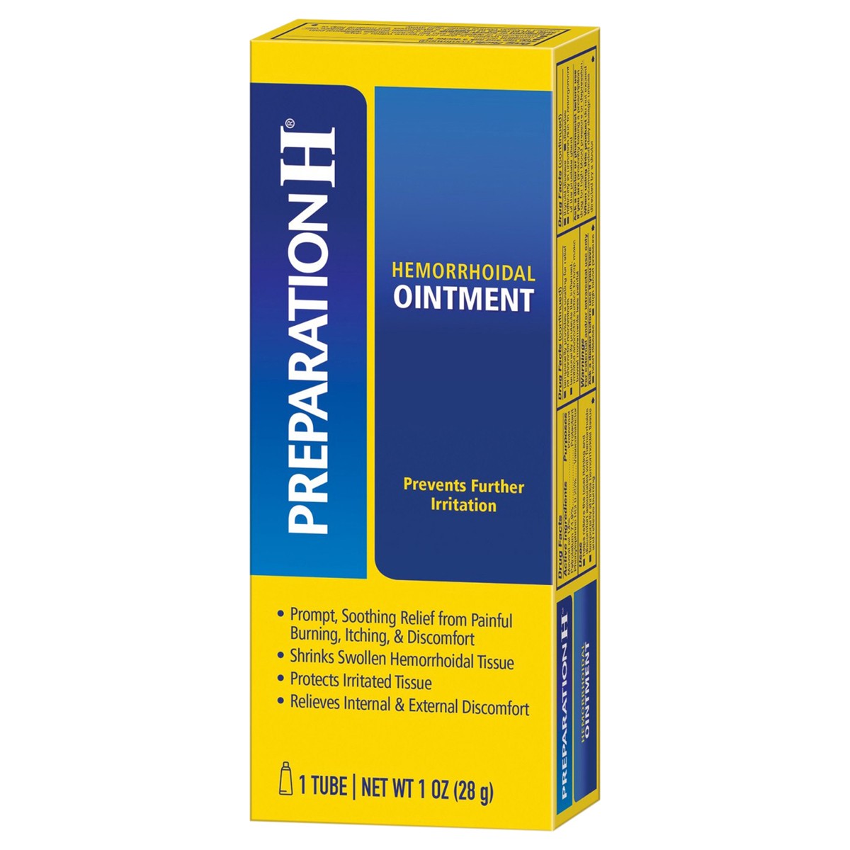 slide 2 of 3, Preparation H Hemorrhoid Ointment, Itching, Burning and Discomfort Relief - 1 Oz Tube, 1 ct