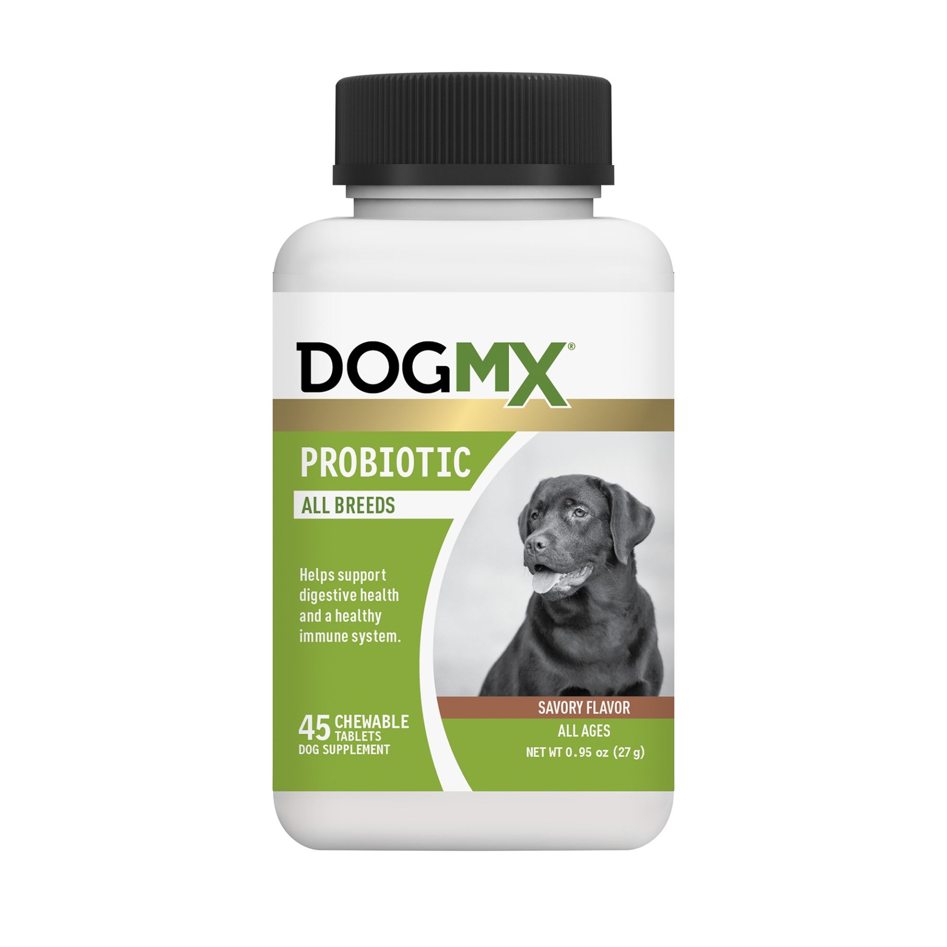 Dog MX Probiotic Dog Supplement Chewable Tablets, Savory 45 ct Shipt