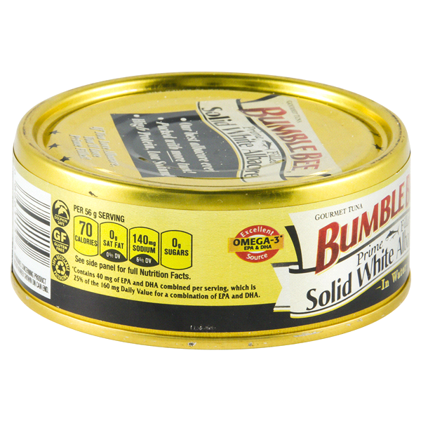 slide 9 of 13, Bumble Bee Prime Fillet Solid White Albacore in Water, 5 oz