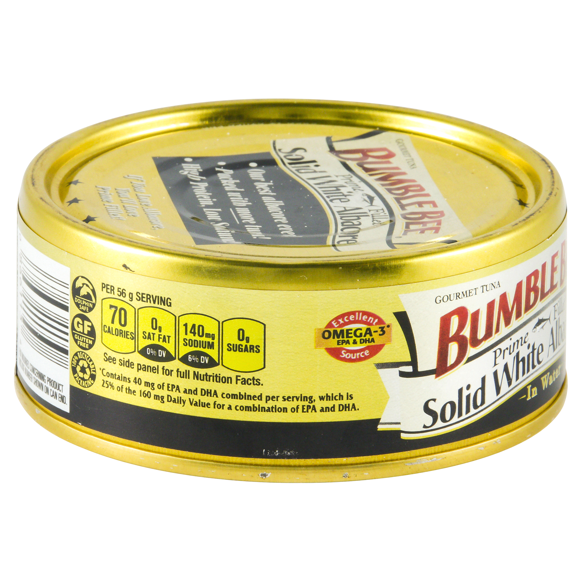 slide 11 of 13, Bumble Bee Prime Fillet Solid White Albacore in Water, 5 oz