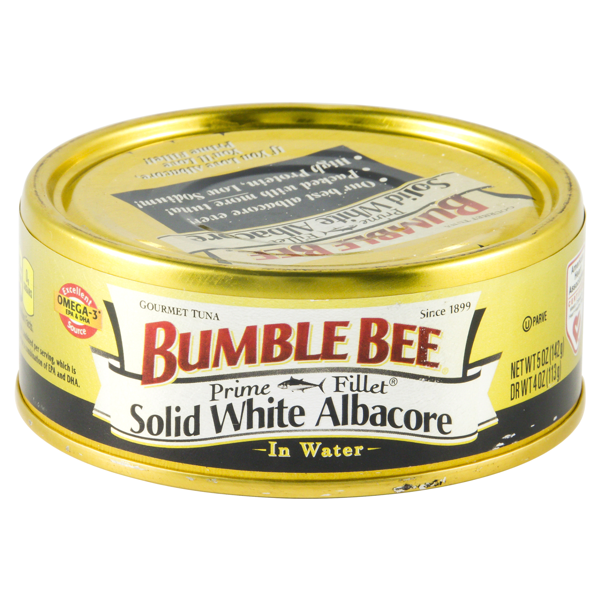 slide 1 of 13, Bumble Bee Prime Fillet Solid White Albacore in Water, 5 oz